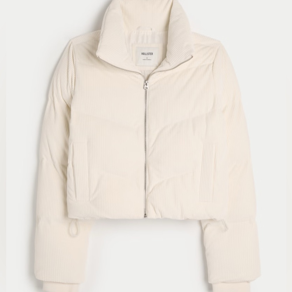 Corduroy Puffer Jacket